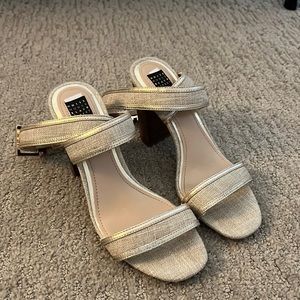 WHBM heeled sandals size 6 women’s